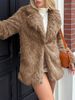 Elegant Faux Fur Coat For Women – Winter Luxury Fleece Coat In Pink/Black/Burgundy/Coffee Brown/Beige-Apricot/Milky White (S-XL)_ecoleips.com