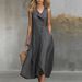 2026 Cro-Border Independent Station Casual Fashion Solid Color Turn-Down Collar Buttoned Sleevele Women's_ecoleips.com