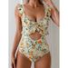 Women's Clothing New Style Printed Tight Fitting One Piece Swimsuit_ecoleips.com