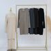 Elegant Knit Blouse For Women - Long Sleeve Office Wear With Princess Sleeves & Flowy Silhouette (Black/Mocha/Coffee/Charcoal/Beige)_ecoleips.com