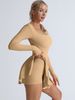 Women's Sexy Backless Golf Tennis Skirt Bodysuit Anti-Exposure Running Sports Yoga Fitness Short Skirt Cross-Border_ecoleips.com
