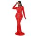Women's Clothing Long Skirt Hot Diamond Backless Sexy Evening Dress_ecoleips.com