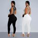 Women's Sleeveless Mesh Jumpsuit With Crystal Embellishments – Slim Fit & High Waist (Black/Nude, S-2xl)_ecoleips.com