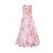 Women's Clothing Sleeveless Printed Hem Dress New Style_ecoleips.com