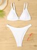 Women's Clothing Hot Selling Color Matching Split Bikini Swimsuit Women's Swimsuit Sexy Sling Backless Beachwear_ecoleips.com