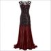 Inspired Plus Size Sequin Flapper Dress – Vintage Gatsby Party Gown, Elegant Long Evening Dress For Women_ecoleips.com