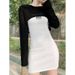 Sheer Mesh Cover-Up Top With Sleeves | Lightweight Cropped Blouse For Summer Layering (Blue/White/Black, S-2xl)_ecoleips.com