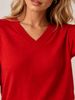 Basic V-neck Knit Sweater For Spring And Autumn, Soft And Comfortable, Long-sleeved Pullover Top, Casual And Versatile, Elegant._ecoleips.com