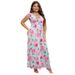 Women's Clothing Dress Suspenders Printed Fat Mm Plus Fat Summer Ice Silk Long Skirt_ecoleips.com