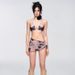 Swimsuit Women's Wasteland Style Butterfly Maillard Bikini Three Piece Set Small Chest Gathering Beach Vacation Hot_ecoleips.com