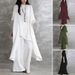 Women's Clothing Women's 2 Piece Set Casual Wear Sportswear Suit Short Sleeve O Neck Top Trousers_ecoleips.com