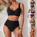 Women’s Clothing New Bikini Swimsuit Female Sexy High Waist Split Swimsuit Bikini_ecoleips.com