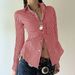 DiYun European And American Y2K Versatile Long-Sleeve Button-Up Shirt Women's Clothing 2025 Fall/Winter_ecoleips.com
