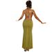 Foreign Trade 2026 Summer New European And American Women's Fashion Sexy Halter Neck Backless Slim Fit Hot Girl Mesh Women's Bodycon Dress
_ecoleips.com