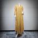 Foreign Trade Styli Arabic Style Middle Eastern Dubai Women's Fashion Dress With Printed Pattern And Rhinestone_ecoleips.com