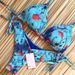 Women's Clothing Sexy Split Print Bikini Swimsuit_ecoleips.com