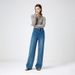 High-quality Vintage Straight-leg Jeans For Women, 2025 Spring New Style, High-waisted, Loose, Wide-leg, Four-way_ecoleips.com