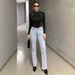 Women's Long Sleeve Jumpsuit Fall Fashion Zip-Up Slim Fit Bodycon Catwalk Style One-Piece Outfit_ecoleips.com