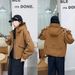 girl Girl Padded Thickened Short Jacket For Women 2025 New Small Size Hooded Coat Autumn Winter Loose Versatile Parka_ecoleips.com