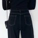 Women's High Waist Wide Leg Jeans – Black Korean Style Stretch Denim, Straight Fit, Comfortable & Slimming (S-2XL)_ecoleips.com