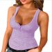 Cross-Border Wal-Mart Sleeveless Racerback Street Style Slim Fit Solid Color Base Shirt Vest_ecoleips.com