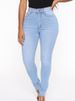 K Ladies' Slimming Elastic Jeans Pencil Pants_ecoleips.com