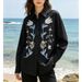 Women's Clothing Women's Style Long Sleeved Shirt Style Loose Collar Top With Stylish Design Heavy Duty Embellishments_ecoleips.com