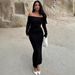 Elegant One Shoulder Long Sleeve Dress Women Slim Fit Fashion Luxury Formal Party Dress Temperament Graceful Sexy Ladies Dress_ecoleips.com