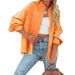 New 2025 European And Style Long-Sleeve Frayed Hole Denim Jacket For Women, American Fashion Trend_ecoleips.com