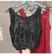 European American Style Sequined Camisole With Suit Lining, 2025 New Model, Mature And Sexy Sleeveless Top For Stylish_ecoleips.com