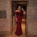 Women's Clothing Style Women's Sequined Off-Shoulder Slim Waist Dress With Slit Bodycon Design For Formal & Casual For Women_ecoleips.com