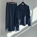 Women's Clothing 2 Piece Set Retro Cotton And Linen Shirt Set High Waist Loose Trousers Set_ecoleips.com