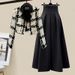 men's slim fit double breasted suit set wedding groom blazer & pants with peak lapel, busin formal & casual wear (black/navy)_ecoleips.com