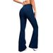 Cross-border European And American Women's Jeans, Stretchy, Simple, Multi-process, Dark Blue Pants, Versatile, Slim-fit,_ecoleips.com