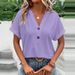 2026 Spring Summer European And American Cross-Border Independent Station New Women's Fashion Casual Solid Color_ecoleips.com