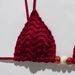 "Women's Solid Color Two-Piece Bikini Set - Adjustable Straps, Comfortable & Stylish Swimwear For Beach & Pool"_ecoleips.com