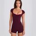 Cross-border Hot Sale 2025 New Fashion Jumpsuit, Color-blocking Outdoor Sports Tennis Outfit, Tight-fitting Bodysuit_ecoleips.com