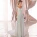 Women’s Clothing wedding dress light luxury new summer lace French applique deep V neck transparent long sleeve main wedding dress_ecoleips.com