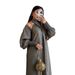 Women's Clothing Middle East Foreign Trade New Autumn And Winter Long Sleeve Dress_ecoleips.com