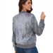 Velvet & Sequins Baseball Jacket – Streetwear Bomber With Gradient Sparkle (S-XL, Black/Grey)_ecoleips.com