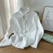 Women's Clothing Gentle Style Loose Soft Milk Powder Layered Wear Unique Niche White Shirt_ecoleips.com