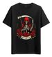 Women's T-Shirts Tshirt Muscle Freaks Santa Muerte Loose Gothic Style Y_ecoleips.com
