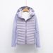 New Autumn And Winter New Light Down Jacket Women's Simple Casual Hooded Outdoor Sports Running Fitness Top_ecoleips.com