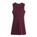 Women's Clothing DIY Women's Classic Fashion Pleated Short Dress Style For Formal & Casual For Women Stylish_ecoleips.com