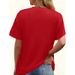 100% Cotton Coquette Bow Women's Top European Size_ecoleips.com