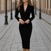 2025 Cross-Border Foreign Trade European And American Fashion New Style Suit Double-Breasted Long Sleeve Commuter_ecoleips.com