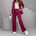 Women's Clothing New Style Autumn And Winter Women's Long Sleeve Lapel Casual Suit Set_ecoleips.com