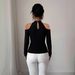 European And American Cross-border 2026 Spring/autumn New Style Hollow-out Off-shoulder Appliqué Pleated Curved Hem_ecoleips.com