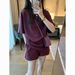 New Cross Border Trade Designer Shorts Fashion Sports Suit For Women, Summer Short Sleeved Casual Versatile Two Piece Set._ecoleips.com