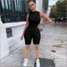 Women's Clothing Autumn Street Style Women's Polyester Jumpsuit Thick Casual Pants For Formal & Casual For Women_ecoleips.com